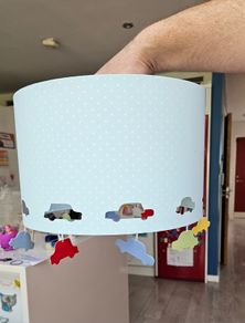 Kids lamp shade