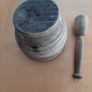 Antique pestle & mortar Image 3