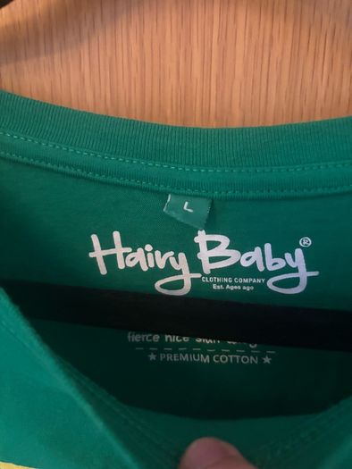 Funny Hairy Baby Kerry Phrase/ Saying T-Shirt L