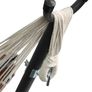 Basics Fabric Hammock With Stand, Multi Color, 117 cm x 300 cm x 100 cm Image 3