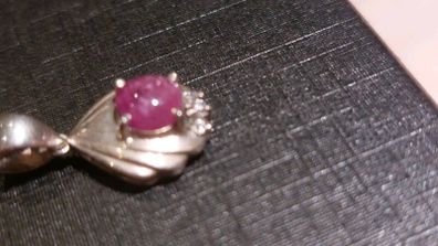 1.9 Carat Burmese Ruby Pendant