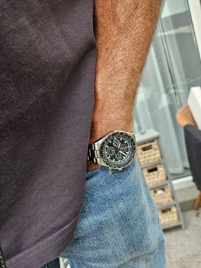 Watch Seiko "ANA" Pilot Chronograph.