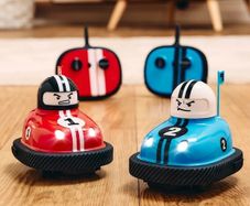 Sharper Image Remote Control Road Rage Speed Bumper Cars 2 Pack