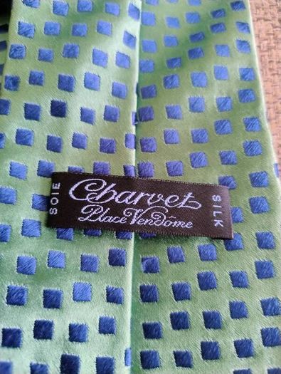 Charvet silk designer tie made in France in good condition with a small crease see last photo FREE STANDARD POSTAGE INCLUDED