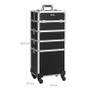 Cosmetic trolley on wheels black  FREE DELIVERY Image 5