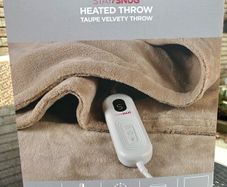 Heated throw