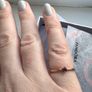1 Pandora Rose Gold pltd ring - sz 50 Image 4