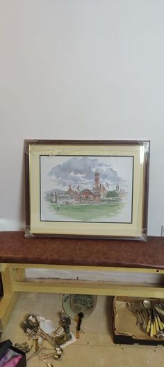 Kieran Doyle OBrien artwork of Leinster Cricket Club