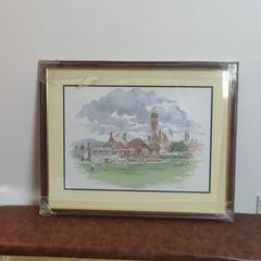 Kieran Doyle OBrien artwork of Leinster Cricket Club