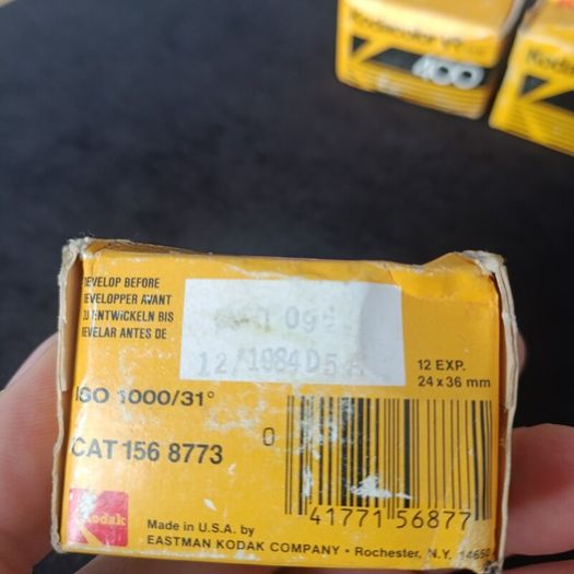 Job lot  Vintage Expired Film Lot