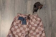 LV luxury swim shorts