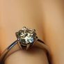 18ct White Gold Vintage Natural 1.5 ct. Diamond Ring Image 10