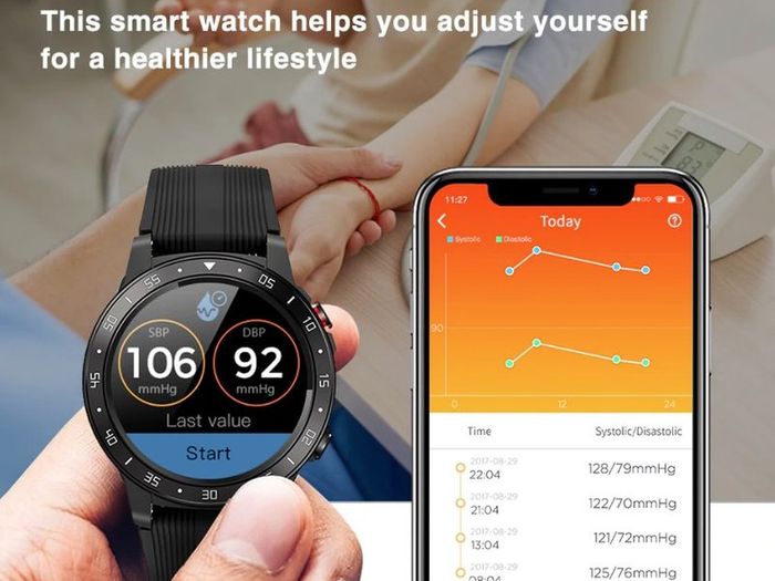 Brand New Smart Sports Watch with All In 1 Monitor.