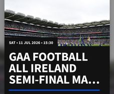 Louth v Mayo 4x tickets - nally terrace - GAA All Ireland Senior Football Championship semi-final