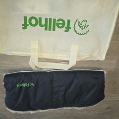 100% merino lambskin pram hand warmer