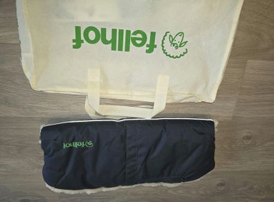 100% merino lambskin pram hand warmer