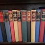 large collection vintage antiquarian books. 4 complete shelves. Image 7