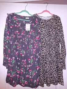 2 brand NEW dresses, size 8-10 yo