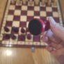 handcrafted wooden polish chess set- king medium 35cm Image 9