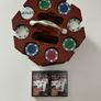 Wooden Texas Holdem Poker Set Unused Image 5