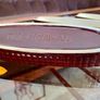 Vintage Stylish Brown Ceramic or Stoneware Corn on the cob Serving Dish Made in Taiwan 1960s 1970s 8 Holders Image 9