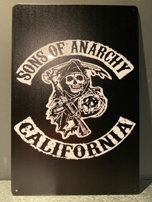 Sons of Anarchy Tin Metal sign