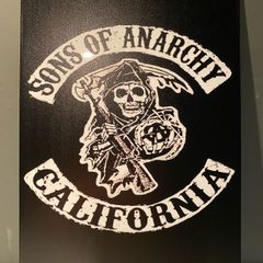 Sons of Anarchy Tin Metal sign