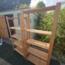 Wooden storage shelf x2 Image 3