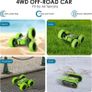 KIDWILL 2 in 1 Remote Control Car, Crawler & 4WD, 2.4GHz R/C Car, High Speed Drift Off-Road Stunt Car with Cool Headlights, 2-Sided 360 Degree Rotating MULTIPLE COLOURS AVAILABLE (FREE POSTAGE) Image 4