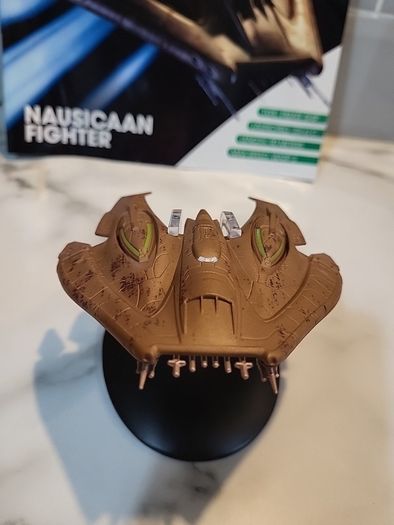 star trek eaglemoss nausicaan fighter