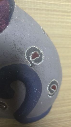 Ceramic cat ornament