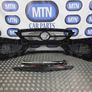 Complete Front Bumper For Mercedes C Class W205 C63 Amg Saloon 15-21 Black C197 Image 5