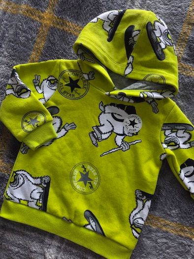 18m, Neon Yeti Graphic Converse Hoddie