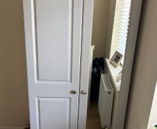 Matching wardrobe and chest of drawers