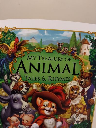My Treasury Of Animal Stories & Rhymes Hardback Book