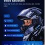 Motorcycle Bluetooth Helmet Headset Intercom 1600M Wireless BT Image 6