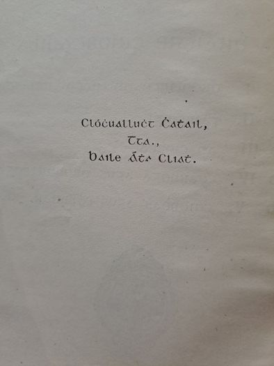 Teacs Leabhar Ceimseatan c 1930s to 1940s