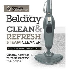 Brand New Beldray Clean & Refresh Steam Cleaner