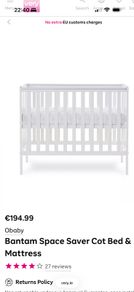 Baby cot