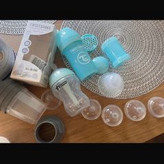 feeding bottles, storage containers and Aptamil