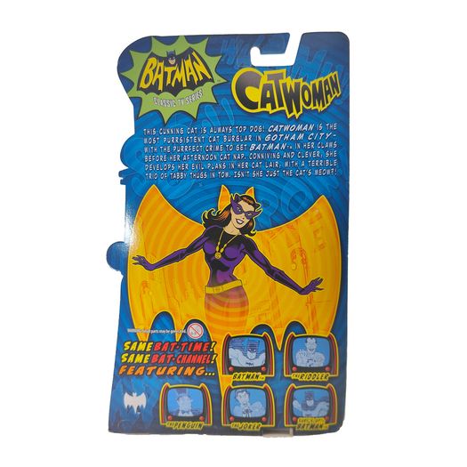 Batman Classic TV Series The Joker  Catwoman Mattel Action Figure 2013