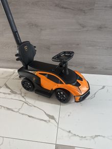 Lamborghini car 2-in 1 push along ride on