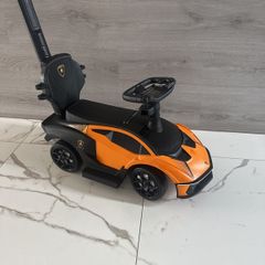 Lamborghini car 2-in 1 push along ride on