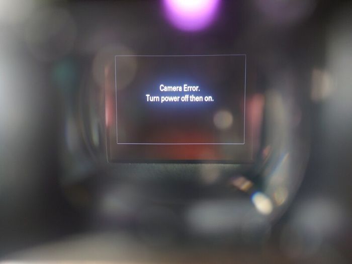 Sony a7 iii faulty read description