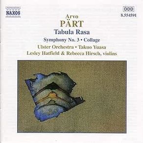 Part. Tabula Rasa. Symphony No. 3. CD. Free Postage!