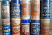 Edison Blue Amberol Record Cylinders