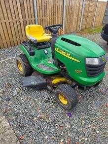 john deere ride on mower