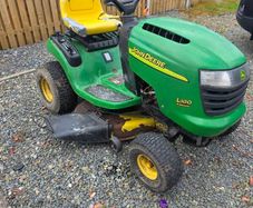 john deere ride on mower