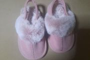 pink baby slippers from next