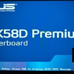 Asus P6X68D Premium motherboard with i7-960 CPU 3.2GHz